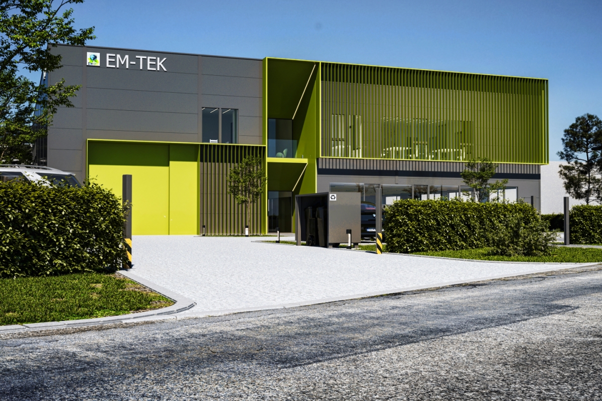 Em-Tek Kft. csarnok- és irodaépület